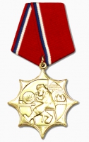 награжден медалью